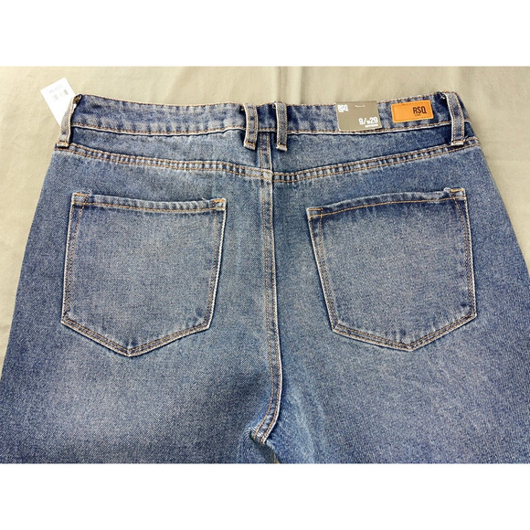 RSQ Destroyed Button Fly 100% Cotton Denim Boyfriend Jeans. Women's 29, NWT!! - Picture 9 of 9